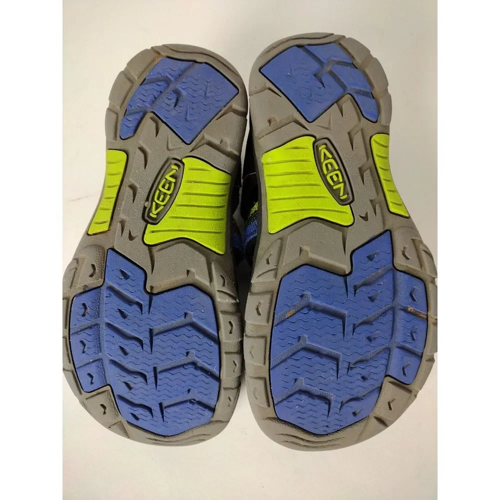 KEEN Sandals Newport H2 Youth Size 4 Waterproof Hiking Water Sport‎ Blue/Green